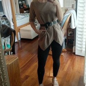 Asymmetrical Flowy Blouse